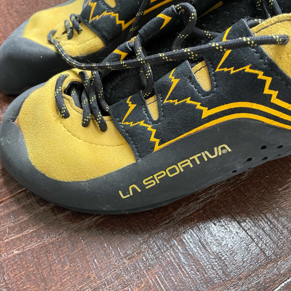 La Sportiva rock climbing shoes